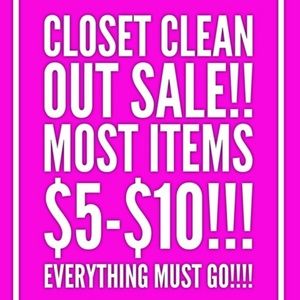 🌹FLASH SALE🌹 let's do this!